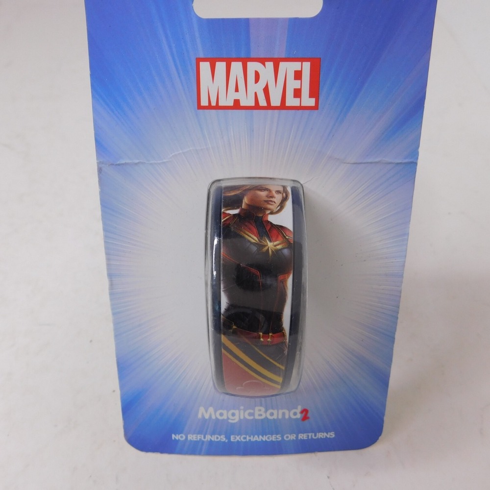 Magic Band New Disney World Marvel Captain Marvel White Magicband 2.0